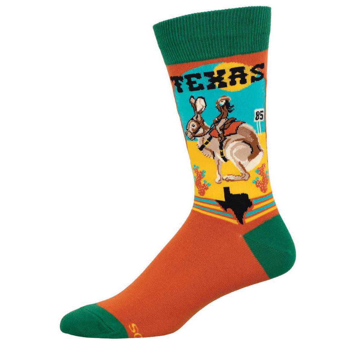 Texas Orange Socks