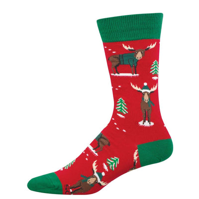 Christmas Moose Socks
