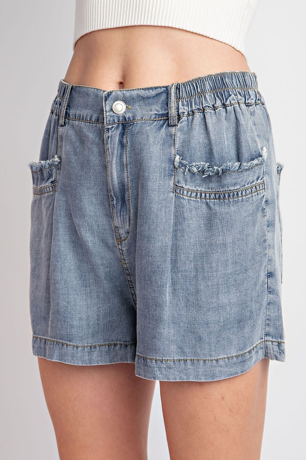 Emily Stone Washed Shorts