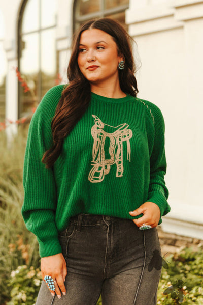 Saddle Straps Sweater