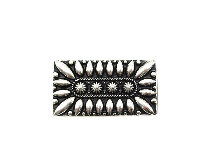 Fashion Silver Quad Burst Money Clip