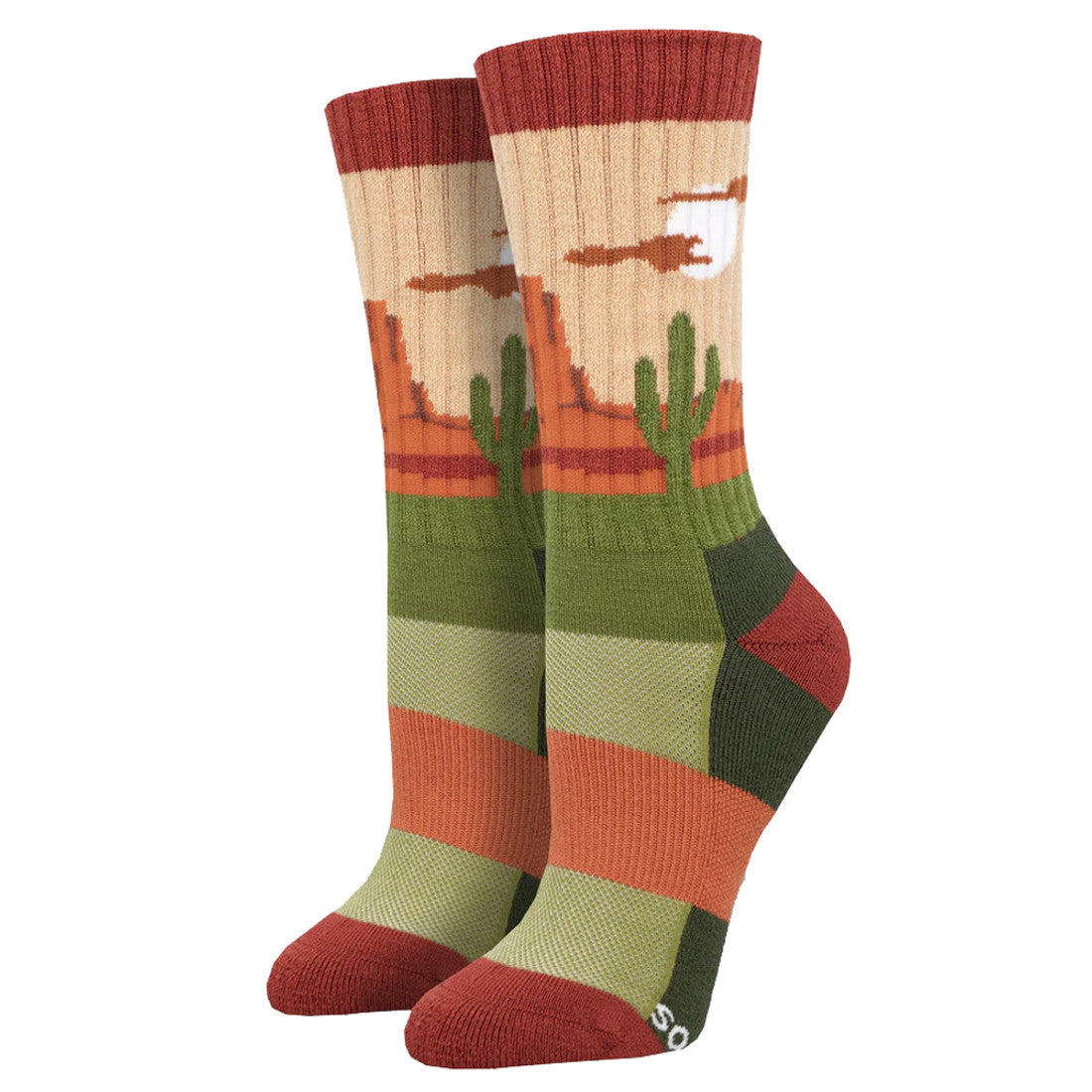 Desert Plains Women's Socks - Peach