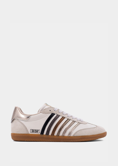Leather Sneakers - Stevie Metallic