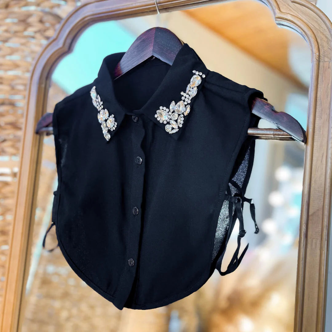 The Button Up Dicky - Teardrop Rhinestone