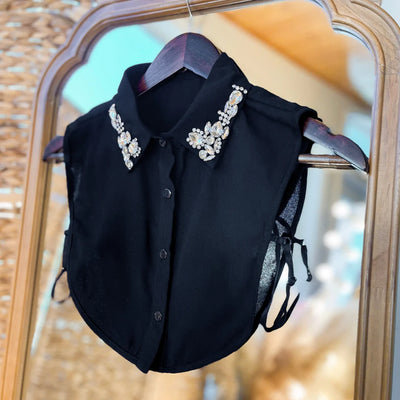 The Button Up Dicky - Teardrop Rhinestone