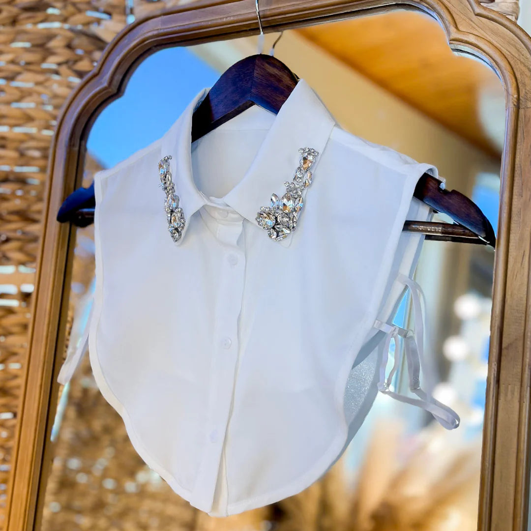 The Button Up Dicky - Teardrop Rhinestone