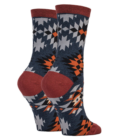 Spicy Hibiscus Socks