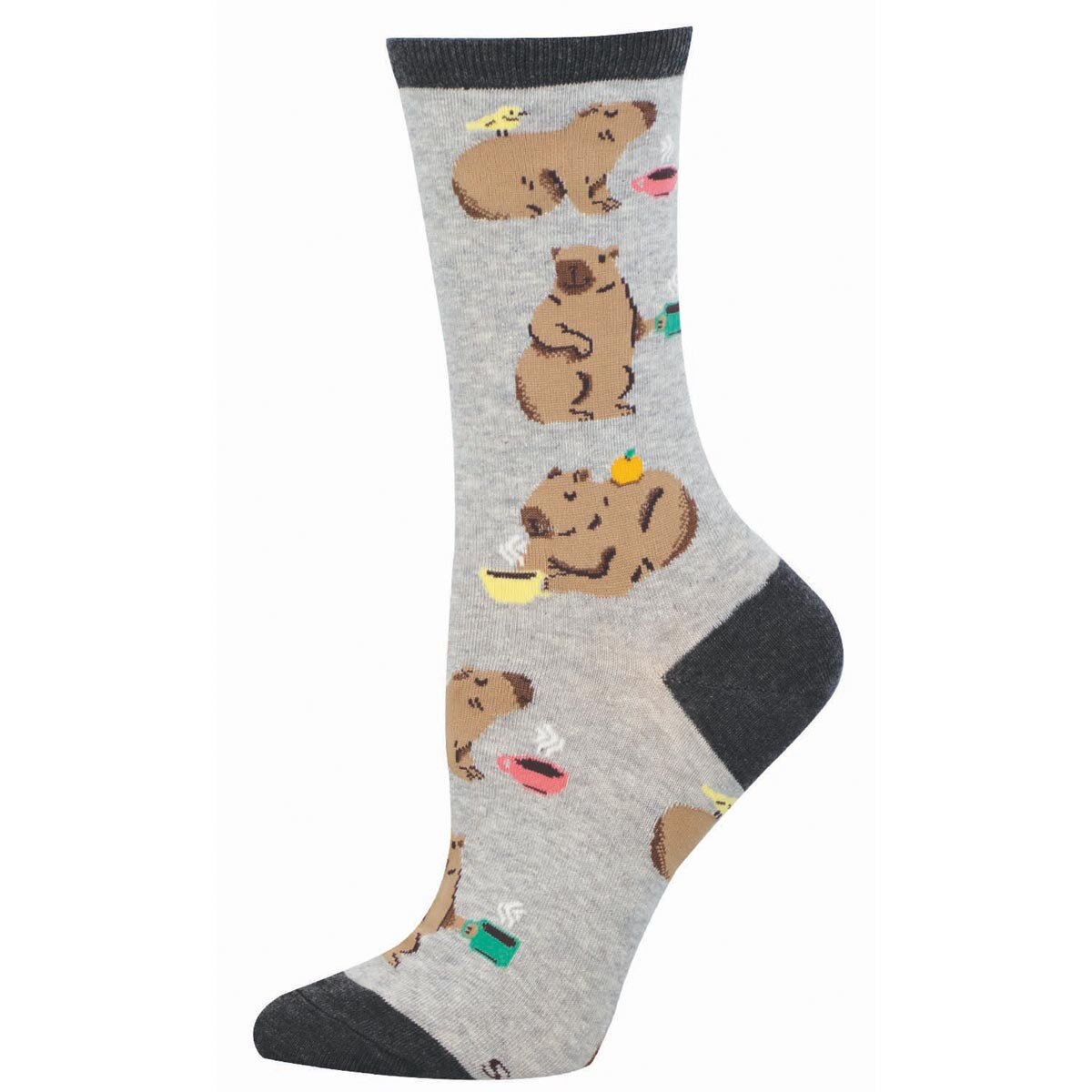 Capybara Café Socks