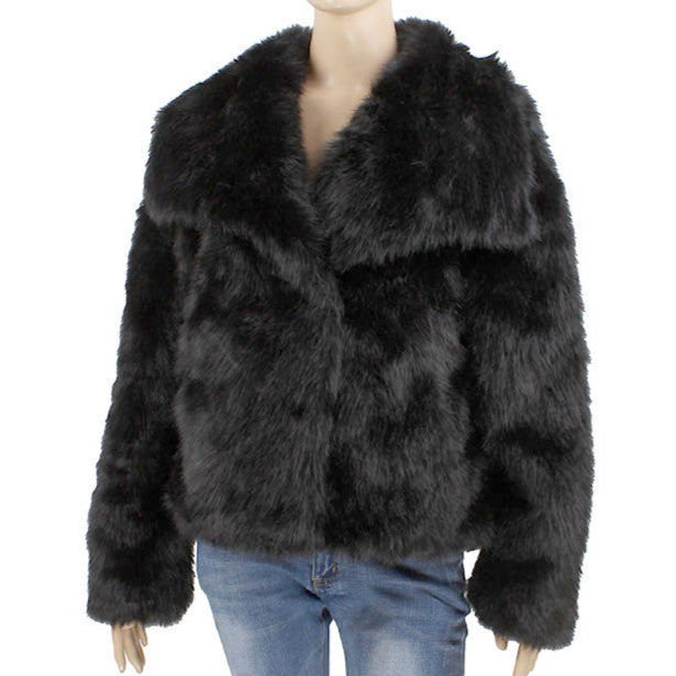 Beatrice Faux Fur Jacket - One Size