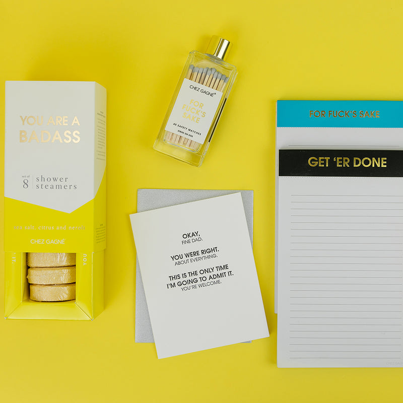 You Are A Badass Shower Steamers Set