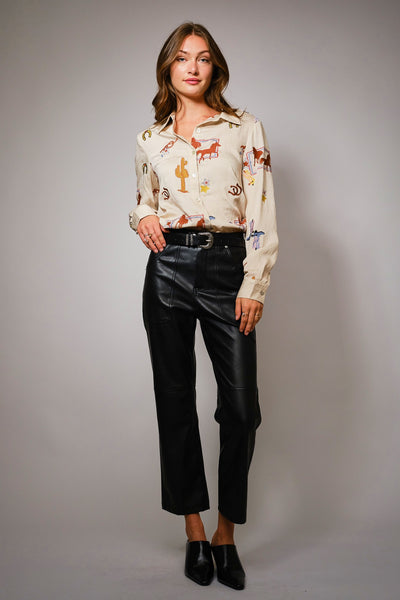 Waylon Western Embroidered Shirt