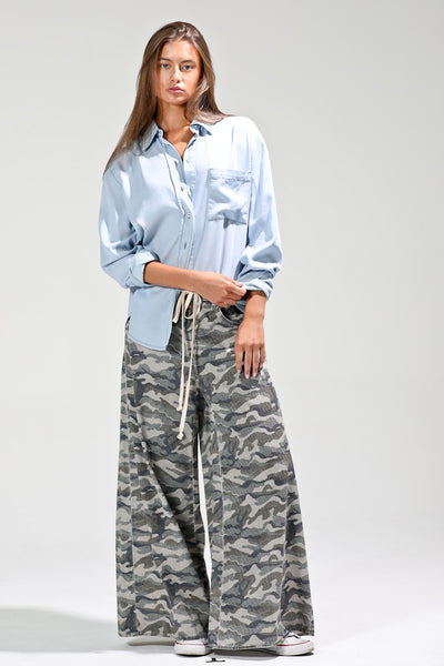 Light Denim Button Down Shirt