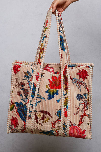 Quilted Large Everyday Tote Bag
