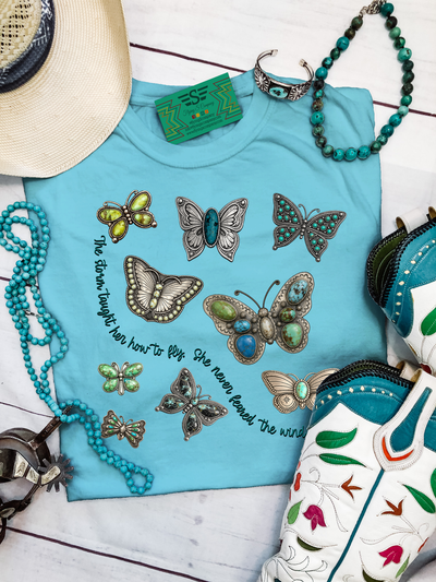 Butterfly Concho Graphic Tee