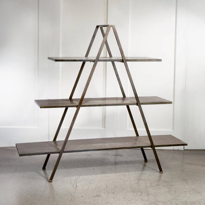 3 Tier A-Frame Display Shelf