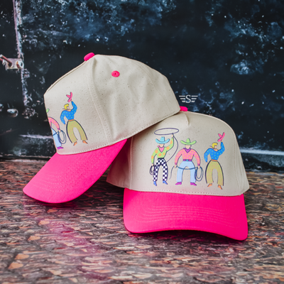 Life of a Cowboy Neon Canvas Magna Pony® Cap