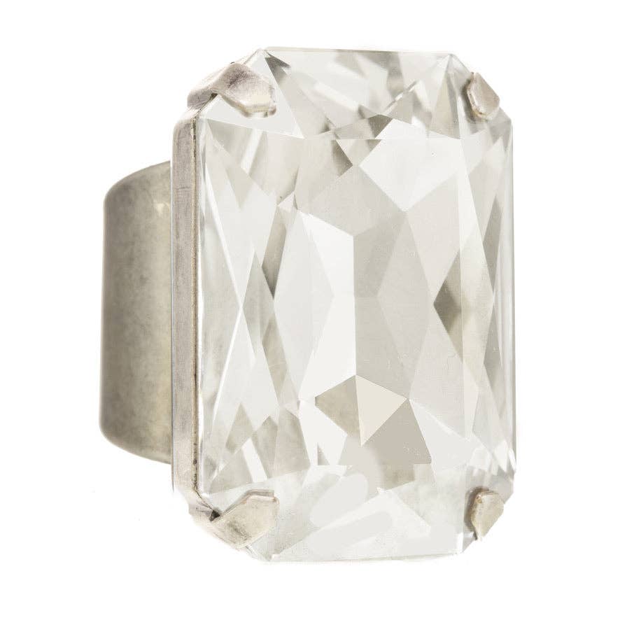 Soleil Ring in Antique Silver