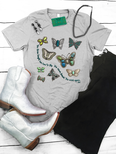 Butterfly Concho Graphic Tee
