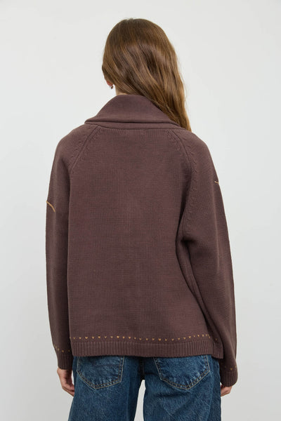 Howdy Embroidered Cardigan