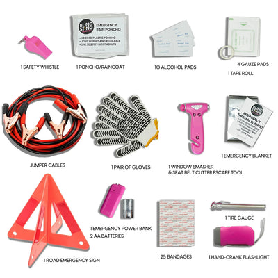 Supercharged Car Emergency Roadside Kit