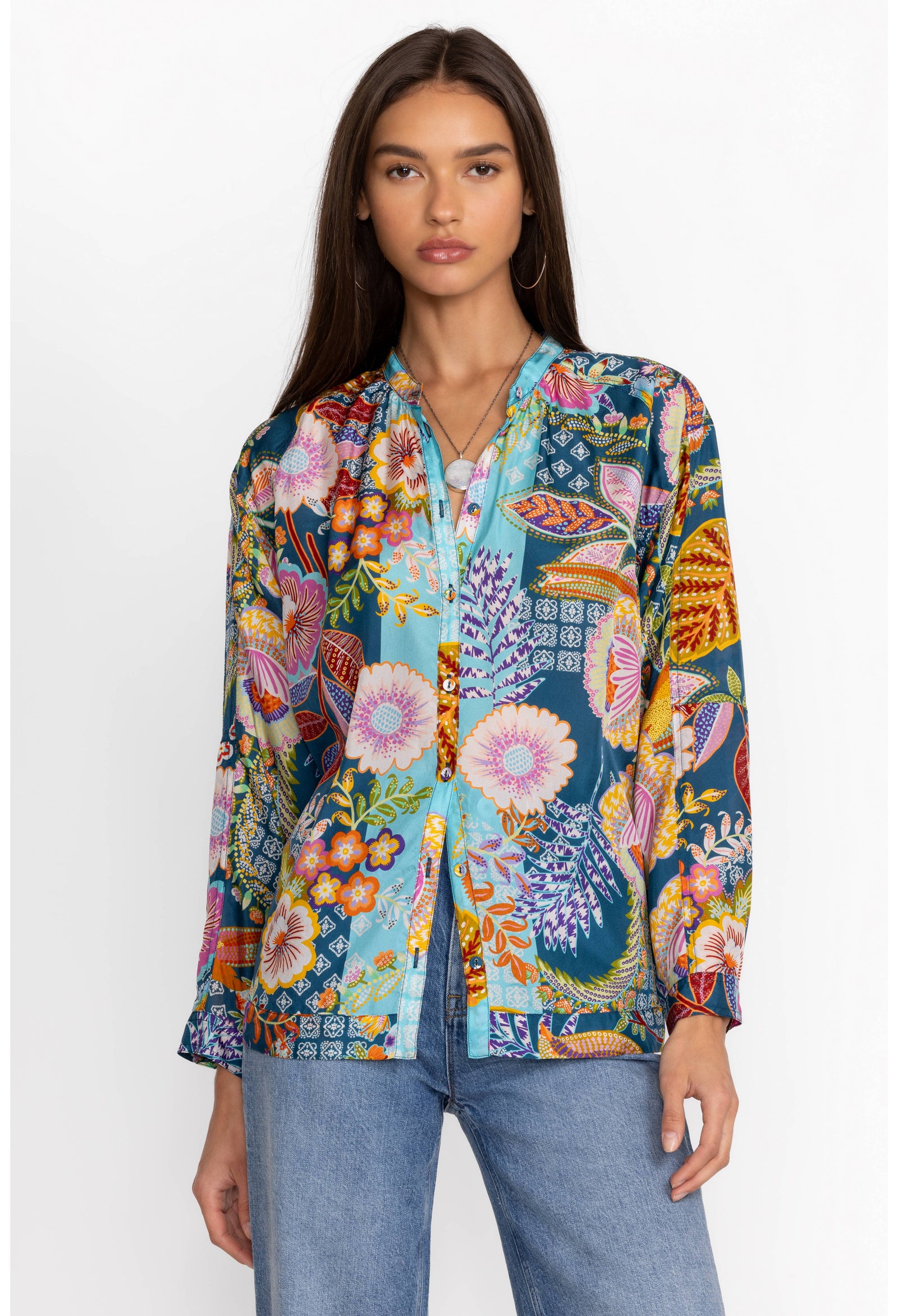 Johnny Was Wild Kalani Blouse