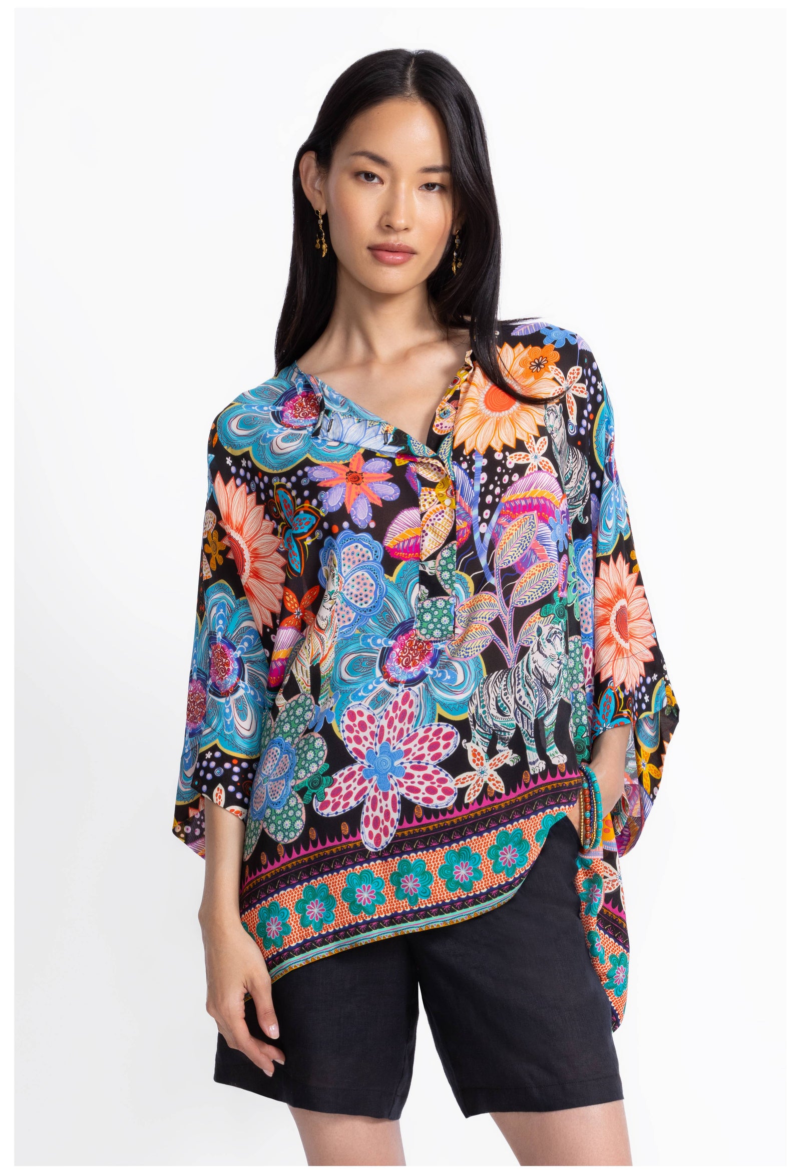 Johnny Was Aletika Poncho