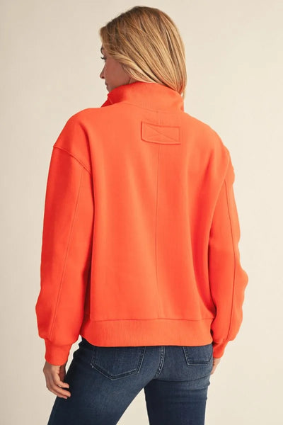 Kaylynn Fleece Lined High Neck Pullover