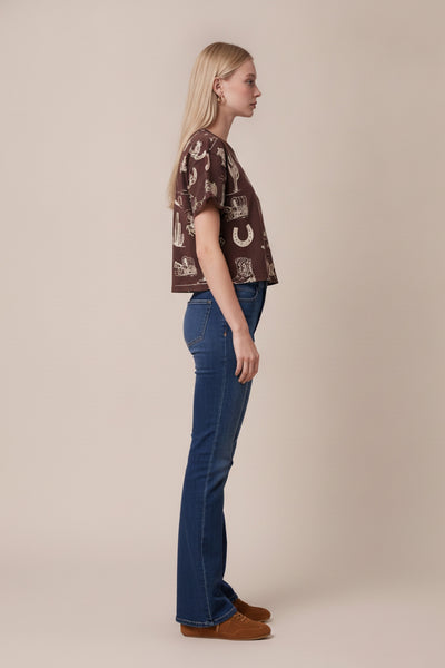 Western Printed T-shirt