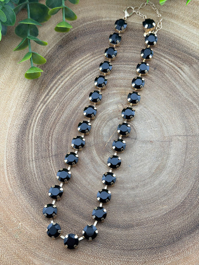 Rhinestone Crystal Necklace or Bracelet