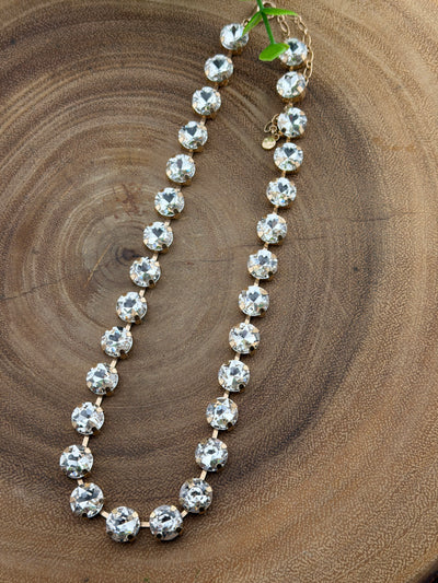 Rhinestone Crystal Necklace or Bracelet