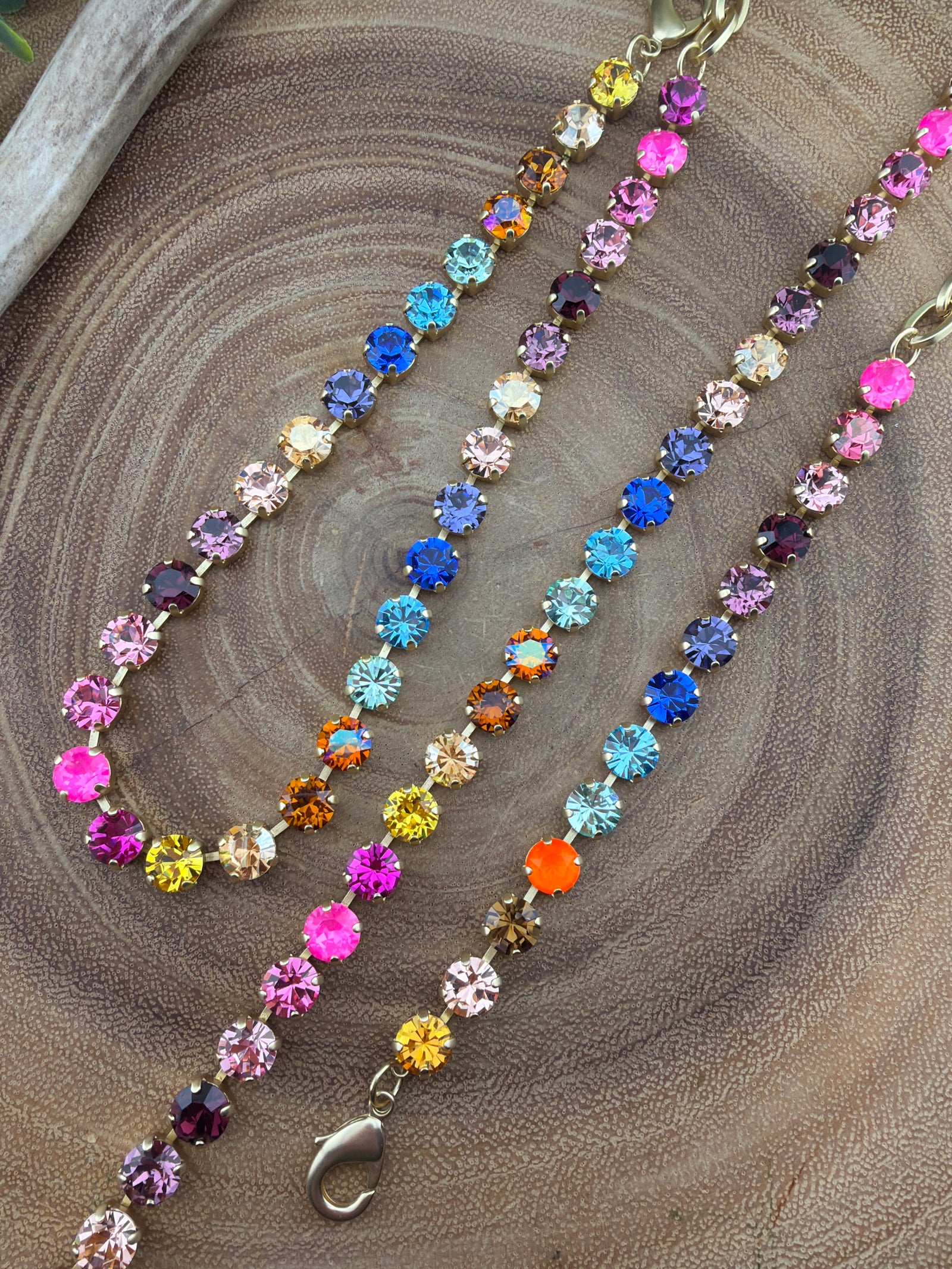 TOVA Watermelon Mix Necklace & Bracelet