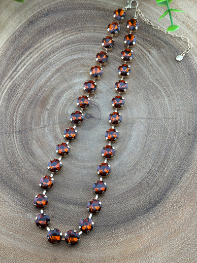Rhinestone Crystal Necklace or Bracelet