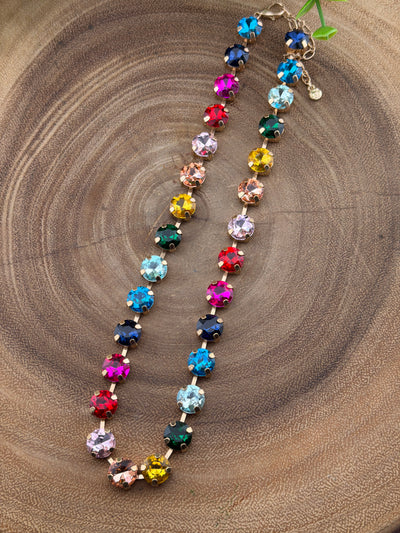 Rhinestone Crystal Necklace or Bracelet