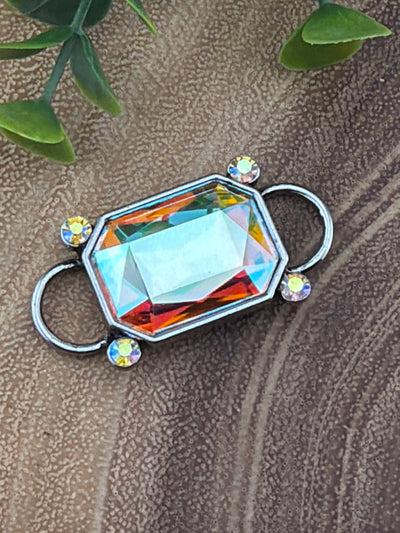 Multi Stone Scarf Slide