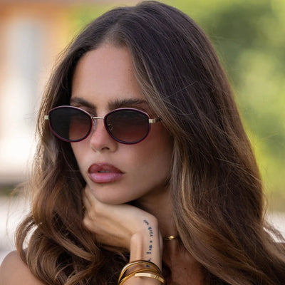 Jordan Sunglasses - Burgundy