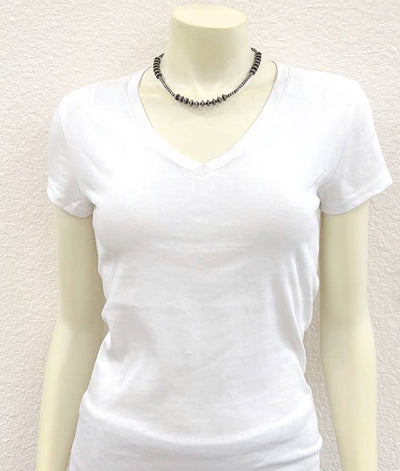 Sonny Fashion Navajo Pearl & Saucer Necklace - 16"