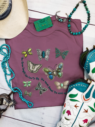 Butterfly Concho Graphic Tee