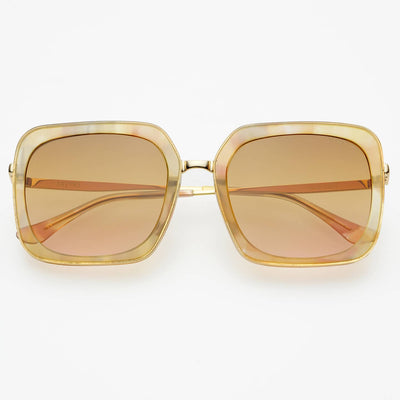 Lulu Acetate Square Sunglasses