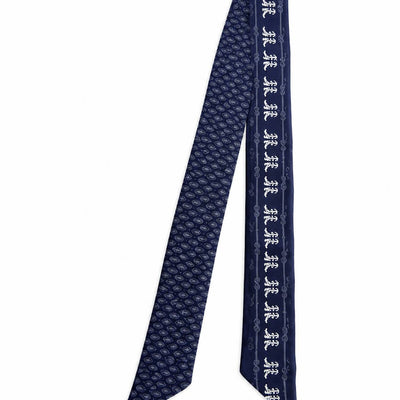 Western 100% Silk Twilly Ribbon Scarves