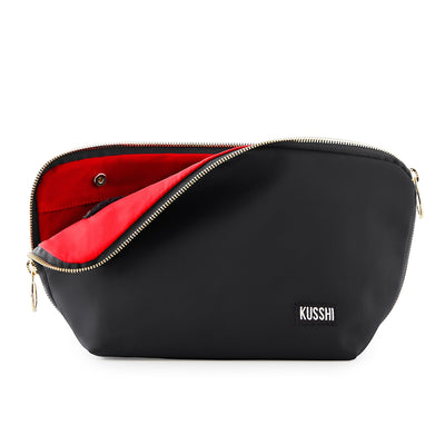 Signature Makeup Bag-Machine Washable Medium Cosmetic Bag