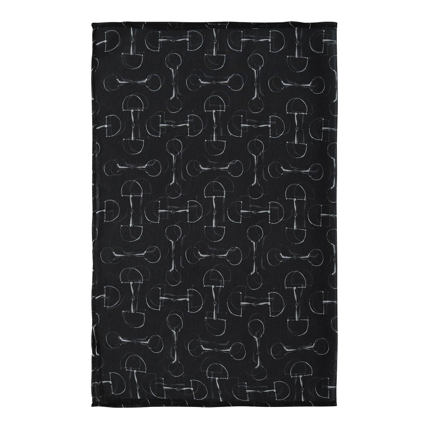 Snaffle Bit Scarf: Black