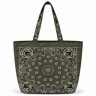Ellison+Young Bandana Market Tote Bag
