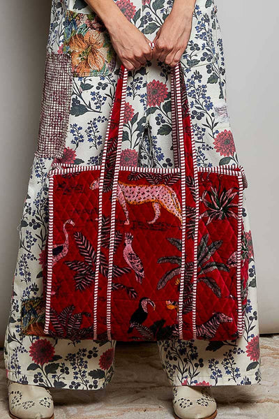 Quilted Large Everyday Tote Bag