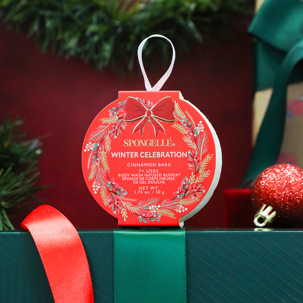Winter Celebration - Cinnamon Bark Holiday Wreath Buffer