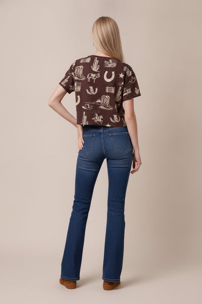 Western Printed T-shirt