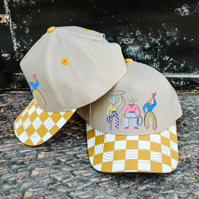 Life of a Cowboy Neon Canvas Magna Pony® Cap
