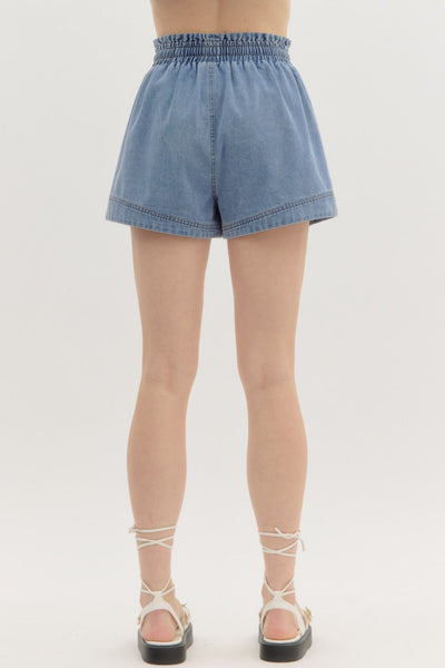Jessica Light Denim Shorts