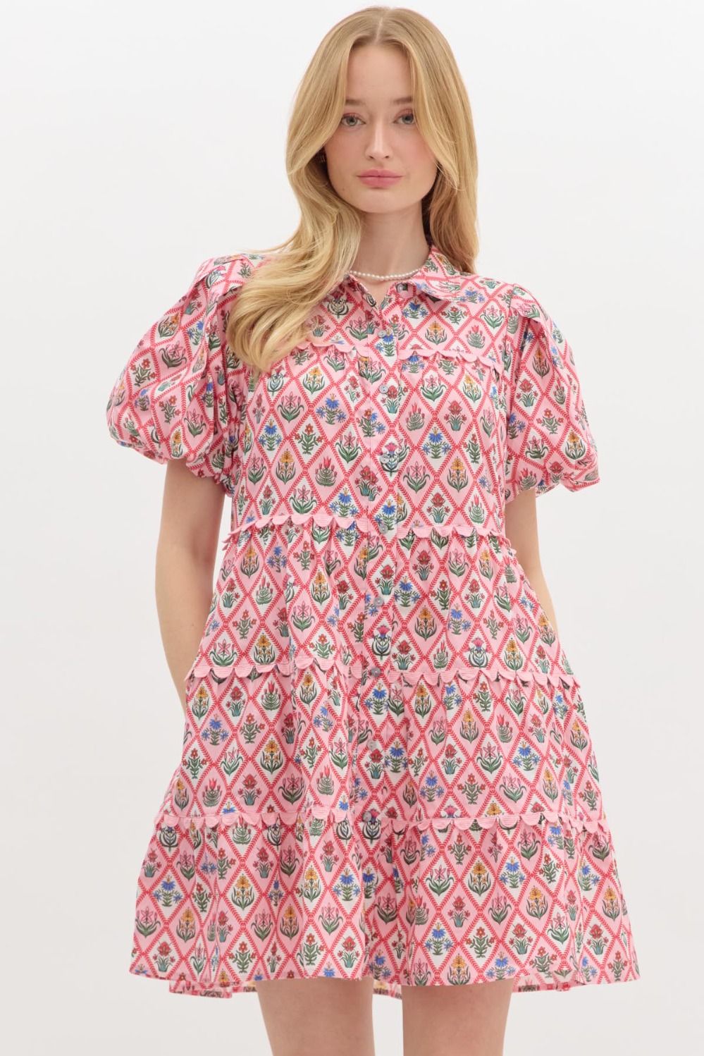 Noel Floral Mini Dress