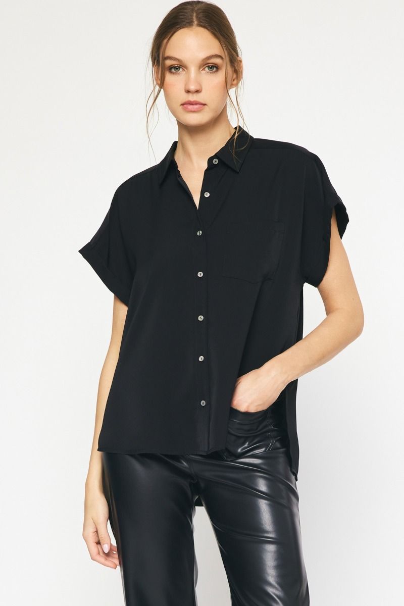 Skylar Short Sleeve Black