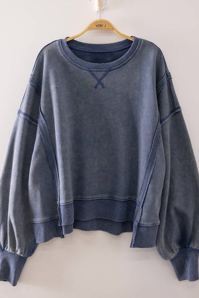 NT12764-Vintage Washed Sweatshirt